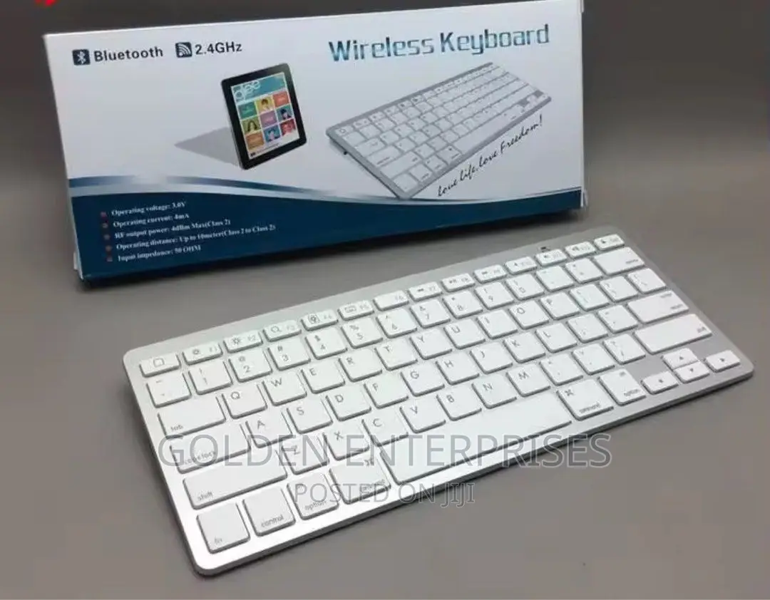 Wireless Keyboard Compatible With Tablet, Phone and TV