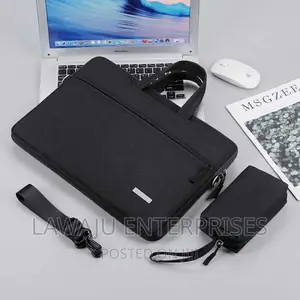 Black 2 in 1 Laptop Bag