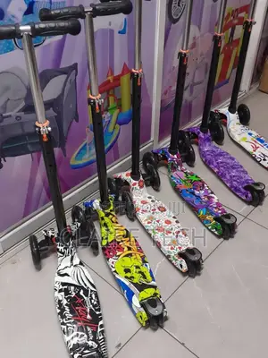 Scooter With Normal Wheels