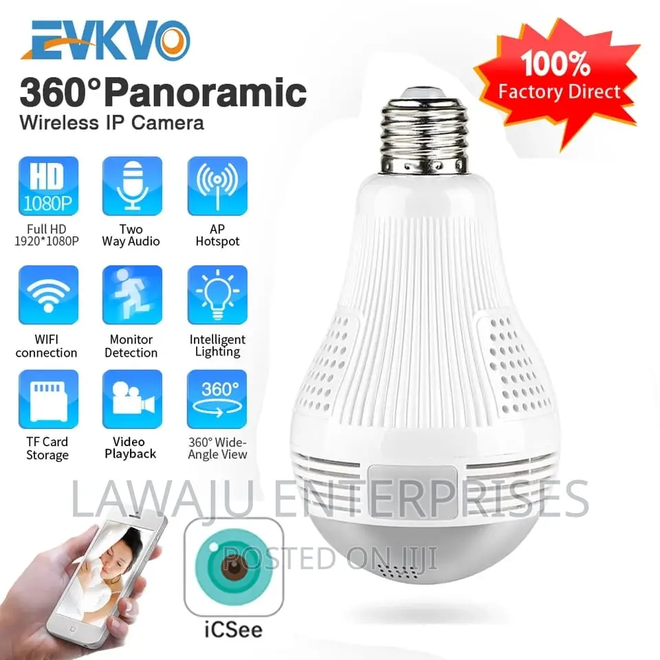 Nanny Camera Bulb