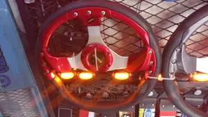 Red Momo Steering Wheel Sport