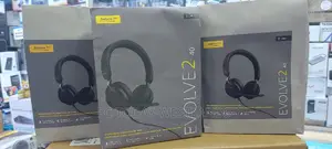 Jabra Evolve2 40 Stereo Wired on-Ear Headset Black USB-C