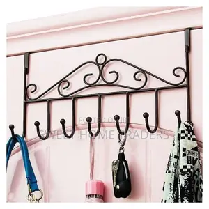Over The Door Hanger With Hooks Door Rack