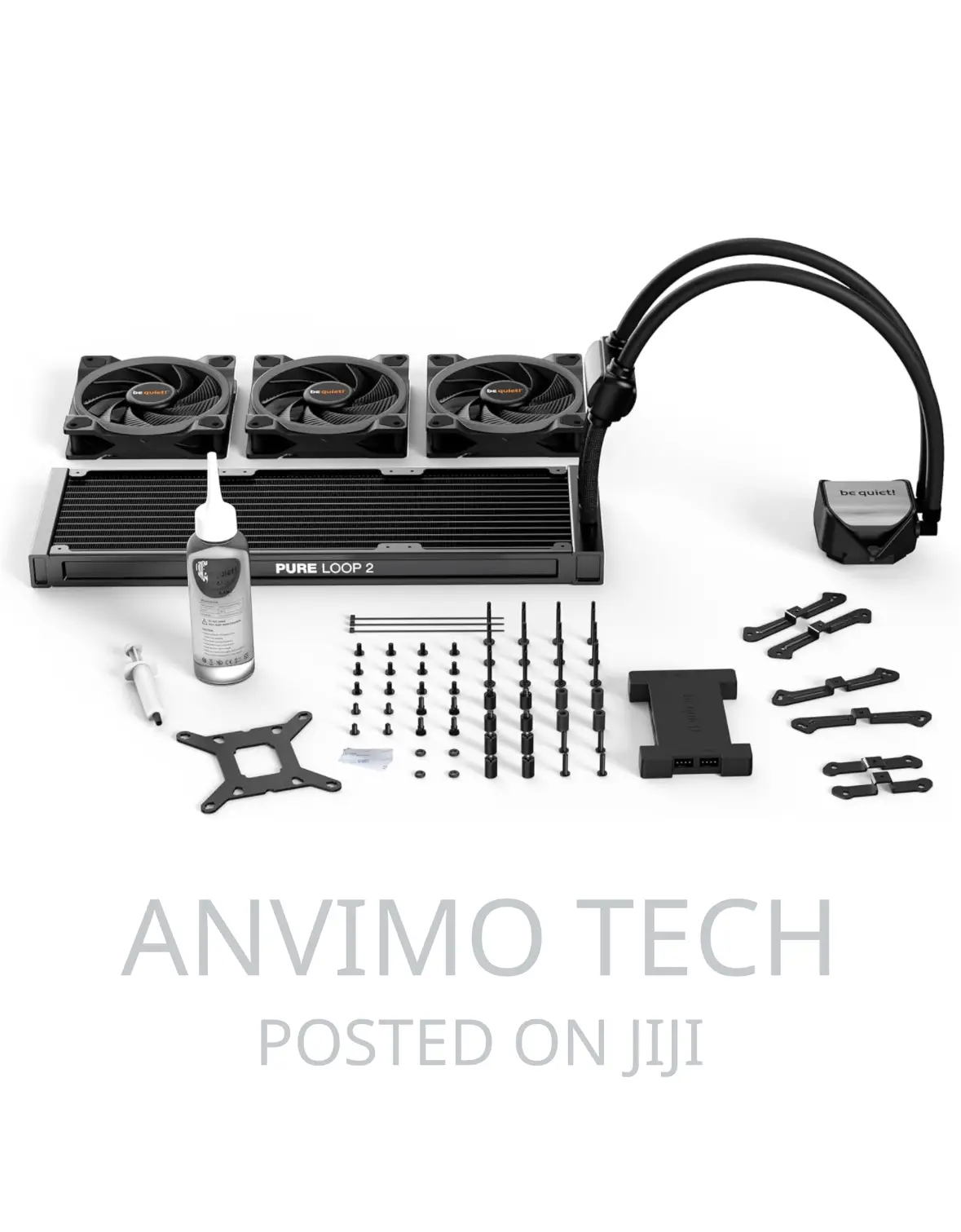 Be Quiet! 360mm Pure Loop 2 FX Liquid Cooler (Black)