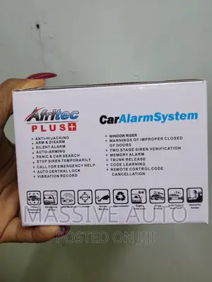 Arm and Disarm Afritec Plus Car Alarm System/ Alarm System