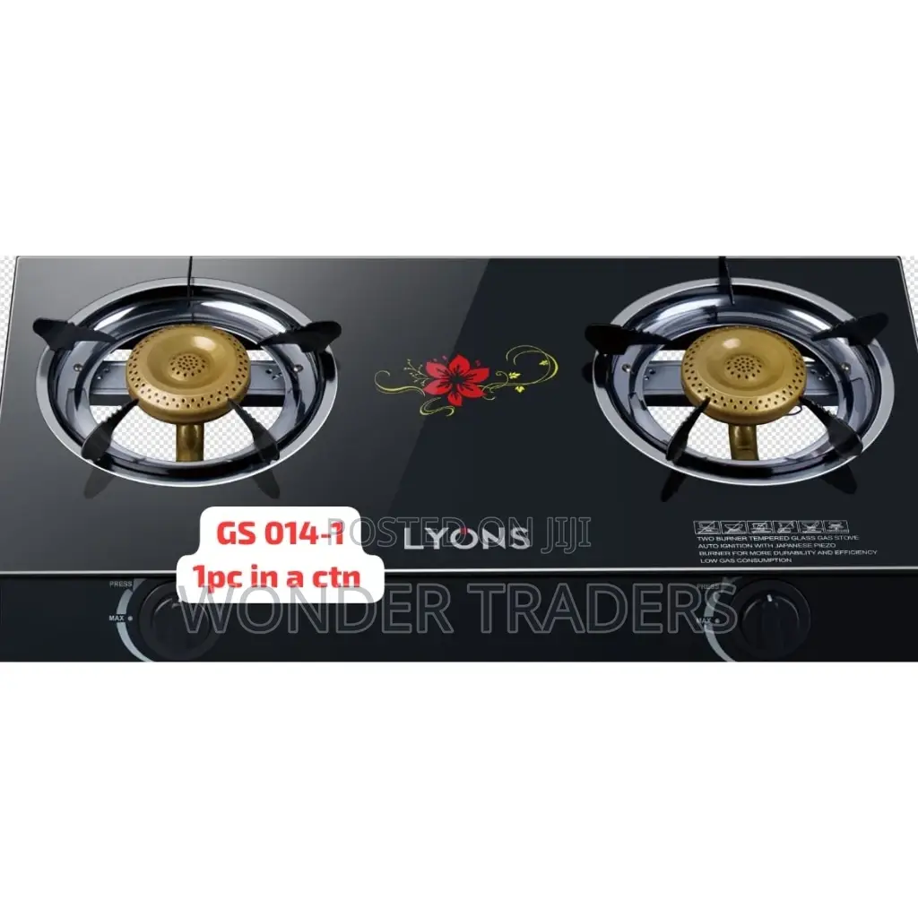 Ailyons Glass Table Top 2burner