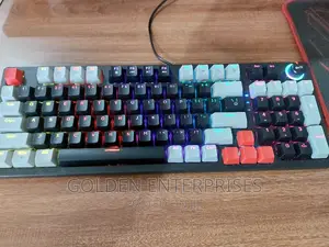 97keys Mechanical Gaming Keyboard With Adjusting Knob