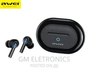 Awei T61 TWS Wireless Bluetooth Earbuds With Charging Case.