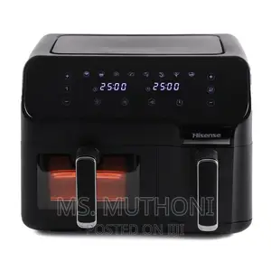 `Hisense 8.6L Dual Airfryer H09AFBK2S5