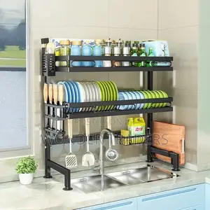 Double Layer Over the Sink Dish Rack