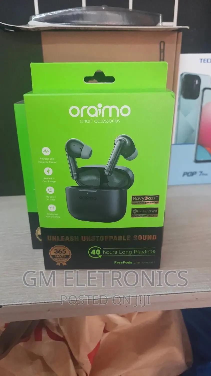 New Oraimo Earpods Lite.