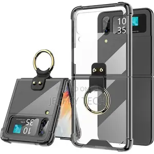 Luxury Clear Case Cover for Samsung Z Flip 3 5G