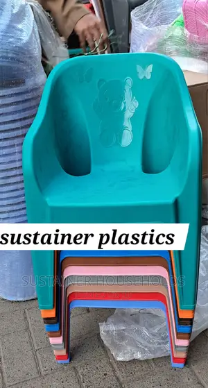 Assorted Plastic Kids Chairs