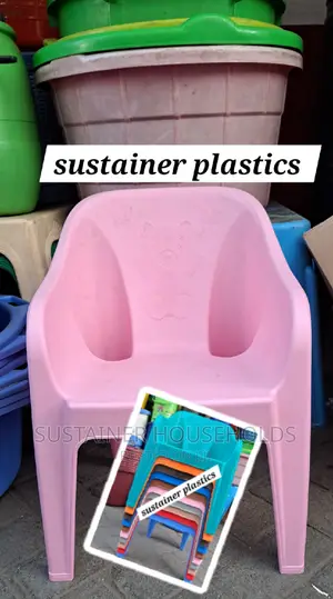Girls Pink Plastic Chairs for Kids