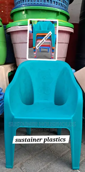 Premium Green Kids Plastic Chairs Available