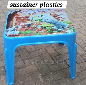 Cartoon Kids Plastic Tables Available