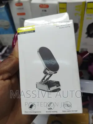Double Folding Magnetic Car Phone Holder