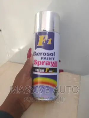 Buy Online Chrome Silver Car Spray Paint