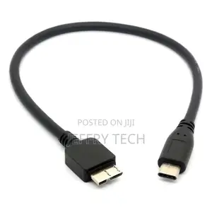 USB C to Micro Cable Type B for WD My Passport HDD Hard Disk