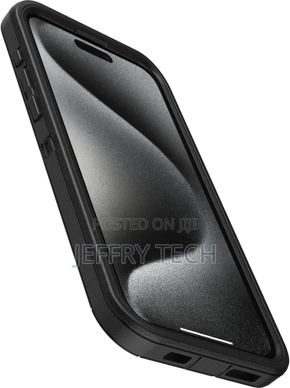 Otterbox Defender Case for iPhone 15 Pro Max, Black