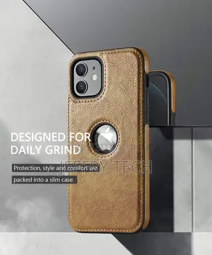 Retro Leather Case for iPhone 12 6.1 Inches