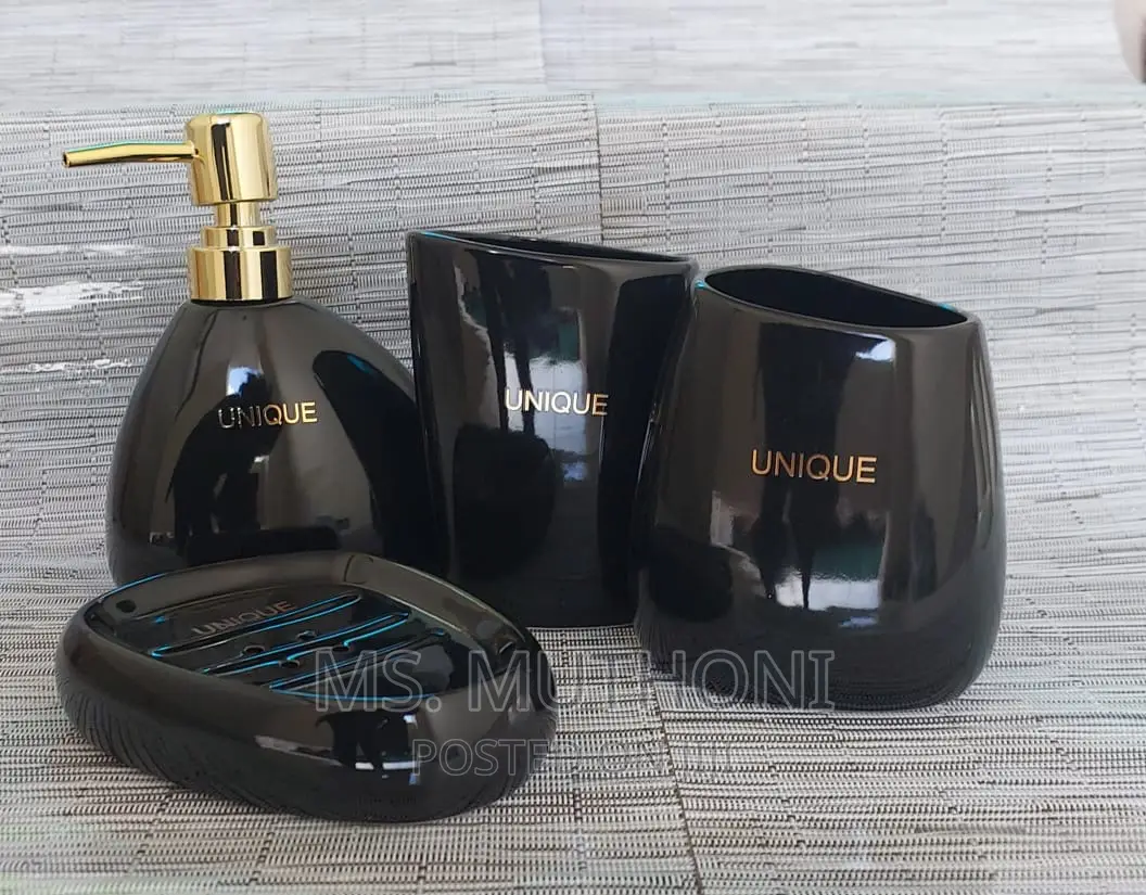 Unique Branded Ceramic 4in1 Bathroom Set