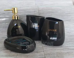 Unique Branded Ceramic 4in1 Bathroom Set