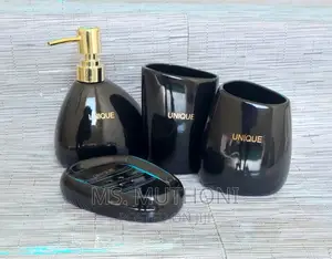 Unique Branded Ceramic 4in1 Bathroom Set