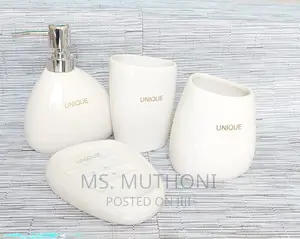 Unique Branded Ceramic 4in1 Bathroom Set
