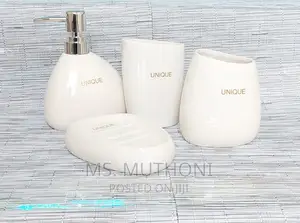 Unique Branded Ceramic 4in1 Bathroom Set