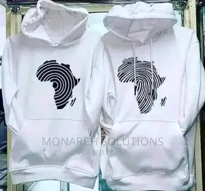 White/Orange Hoodies