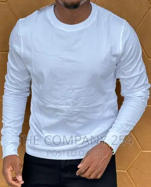 Classic Designer Quality Cotton Plain Longsleeved T-Shirts