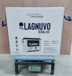 Lagnuvo Solar 12V 100ah Tall Tubular Battery