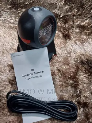 2d Table Top Barcode Scanner Available