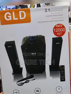 New GLD 004 Sound Bar System,12000watts,2.1 CH