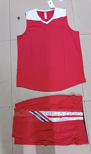 Red Imported Quality Basketball Jerseys