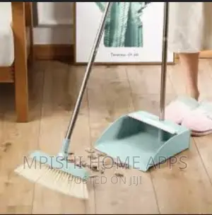 2 In 1 Flexible Broom And Dustpan