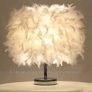 LED Modern Feather Light