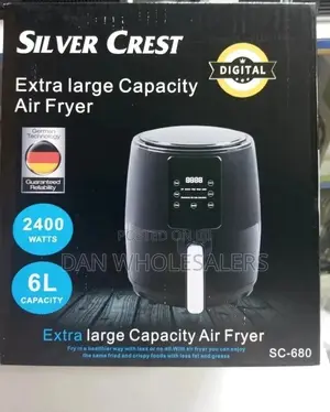 6 LTRS Electric Air Fryer Silvercrest