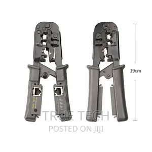 Rj-45 Crimping Tool With Network Cable/Lan Tester