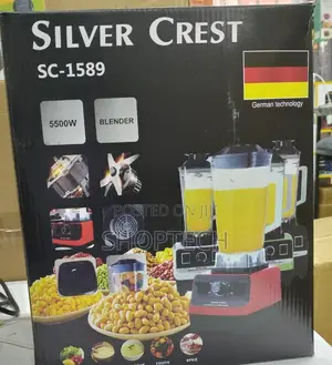 Silver Crest Commercial Blender 2 in 1