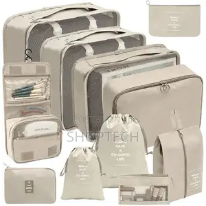 *8pcs Luggage Travel Organizers for Suitcase With Toiletry