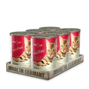 Bewi Cat Meatinis Salmon Flavor Canned Cat Food, Pack of 6