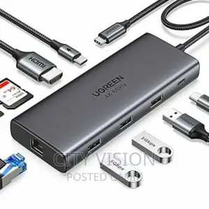 Ugreen Usb-C Multifunctional Adapter 9 in 1( Cm498)!! 9in1!!