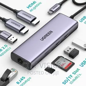 Ugreen Adapter Usb Multifunctional! 9 in 1(Cm498)!! Ugreen!