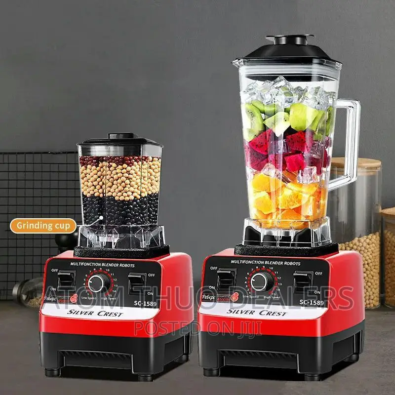 2 in 1 Multifunction Silver Crest Blender