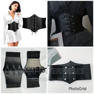 Women Elastic High Waist Belt
