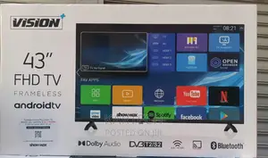 Vision Plus Vp8843sf - 43" FHD Frameless Android Os Smart Tv