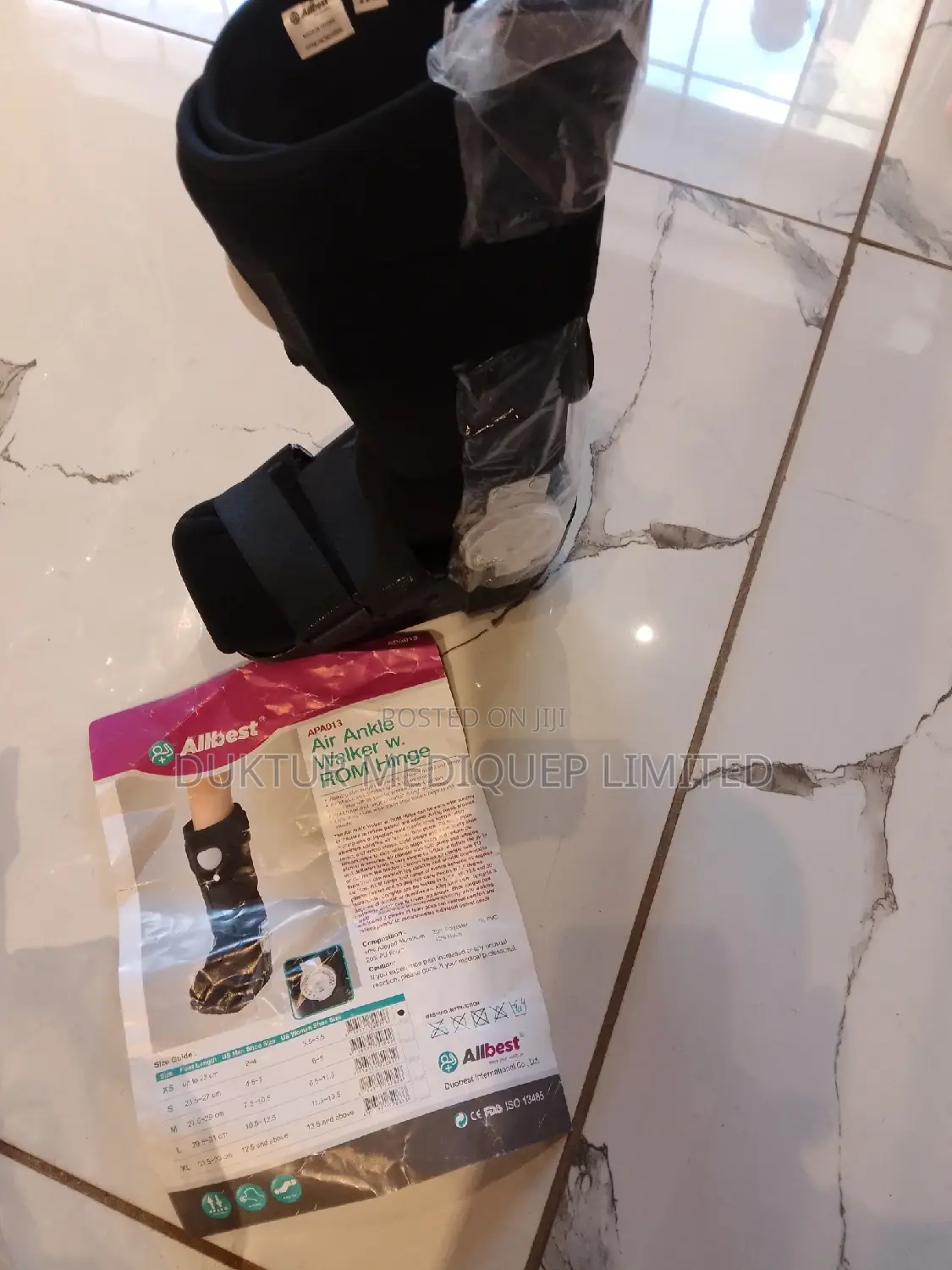 Air ANKLE Walker R.O.M Hinge Boot S, M, L,