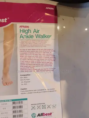 Long Hinge Ankle Air Walker